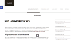 Desktop Screenshot of multilocksmithllc.com